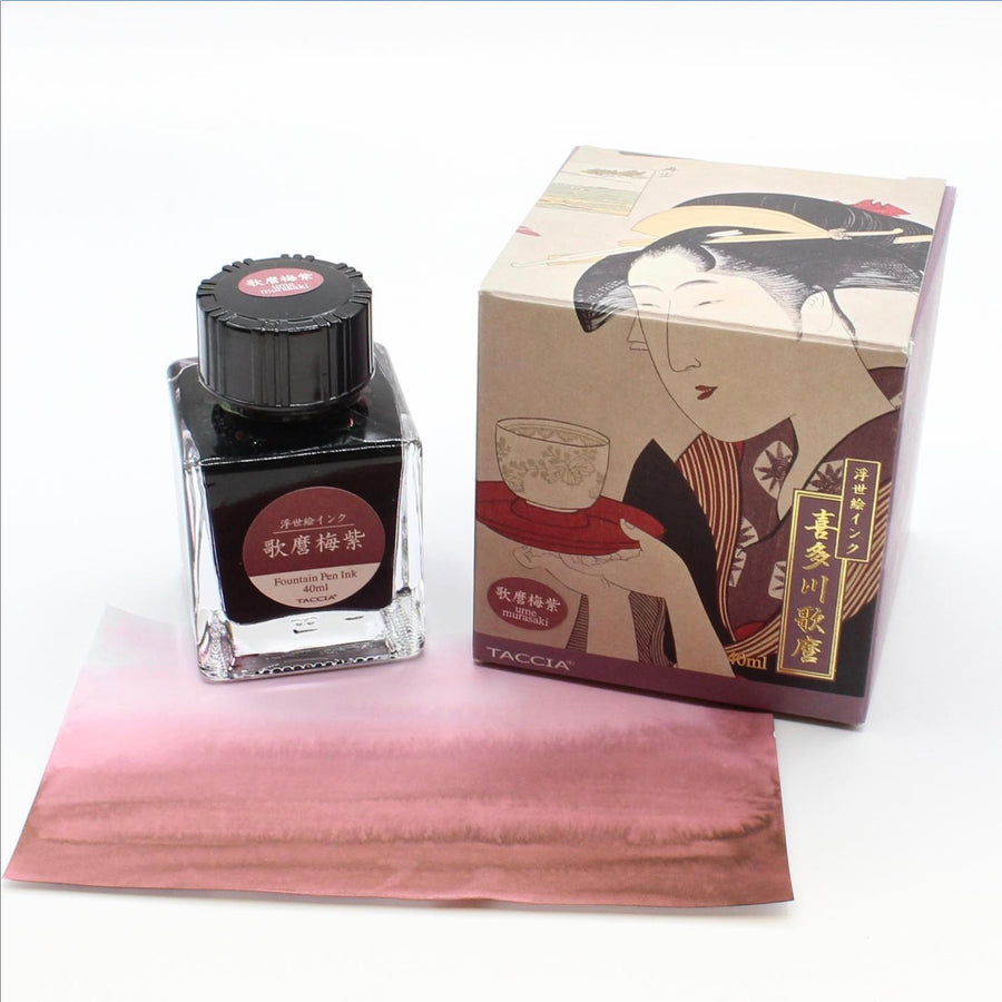 TACCIA Ukiyo-e Fountain Pen Ink - Utamaro Umemurasaki TFPI-WD42-16
