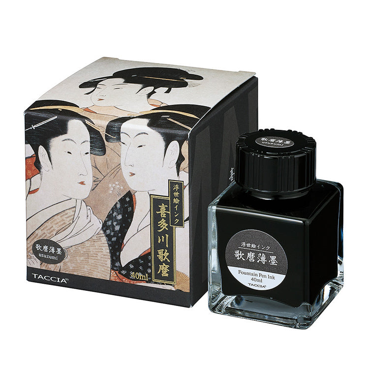 TACCIA Ukiyo-e Fountain Pen Ink - Utamaro Usuzumi TFPI-WD42-15