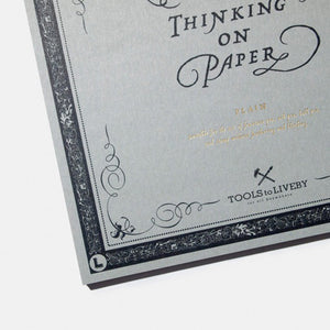 Tools to Liveby Calligraphy Practice Notebook (Gray - Practice Notebook)