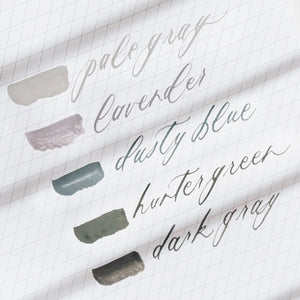 Written Word Calligraphy x Dr. Ph Martins Ink Set - Cool Tones