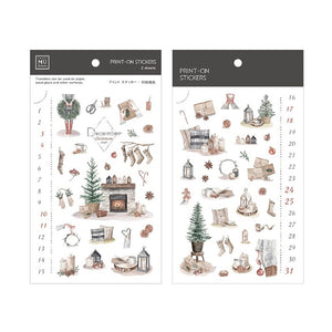 MU Print On Sticker Transfer - Ltd. Edition Christmas 016
