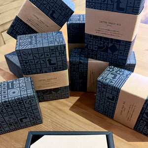 Yamazoe Memo Papers - Blue Letter Press Box