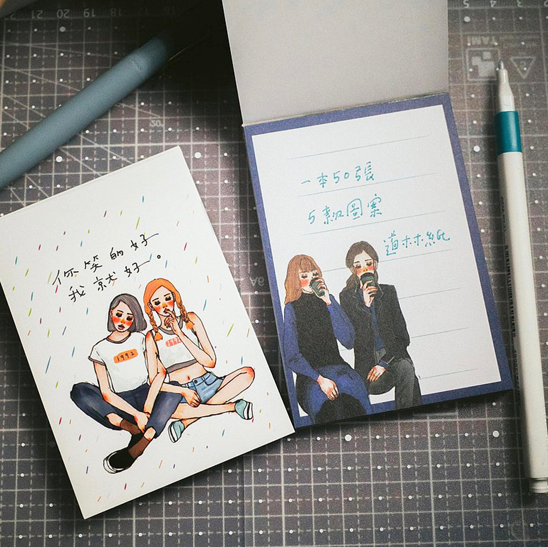 La Dolce Vita 10th Anniversary Memo Pad - You and Me