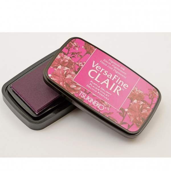 TSUKINEKO - Bright Grape Purple Delight (101) Quick-drying Oil-based Pigment Stamp Pad