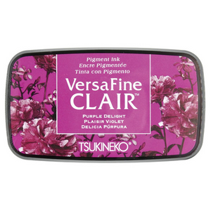 TSUKINEKO - Bright Grape Purple Delight (101) Quick-drying Oil-based Pigment Stamp Pad