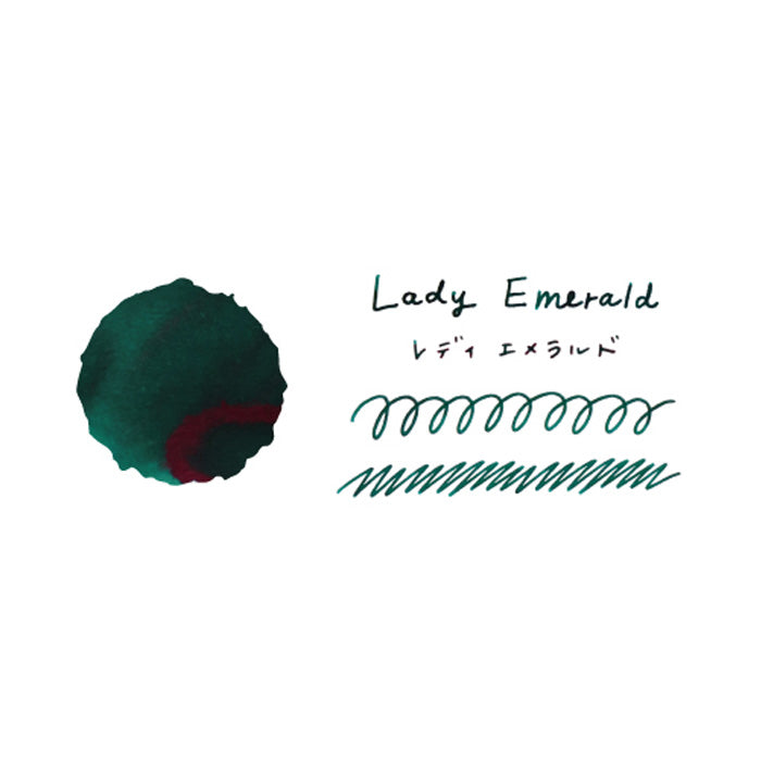 Guitar Fountain Pen Ink - Lady Emerald