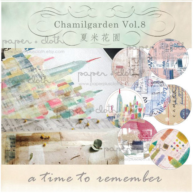 Washi Tape - Chamil Garden Collection 8