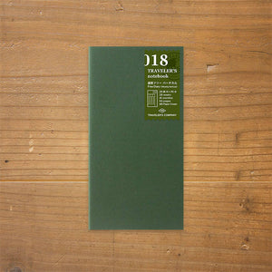 Traveler's Notebook Refill 018 - Regular Size - Weekly Vertical