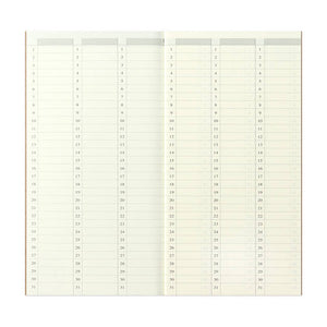 Traveler's Notebook Refill 018 - Regular Size - Weekly Vertical