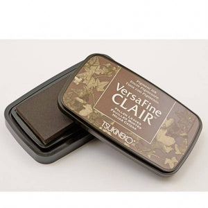 TSUKINEKO Versa Fine Claire Ink Pad - Fallen Leaves (451) Quick-drying Oil-based Pigment Stamp Pad