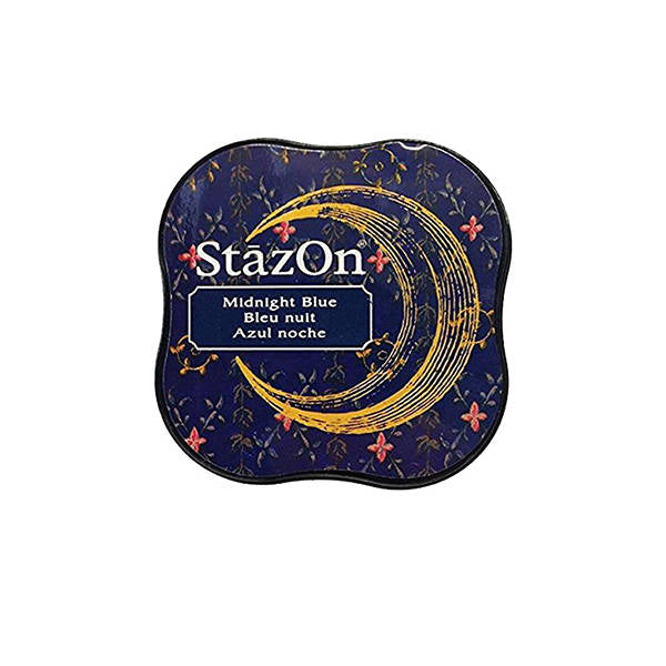 TSUKINEKO StazOn Midnight Blue Ink Pad