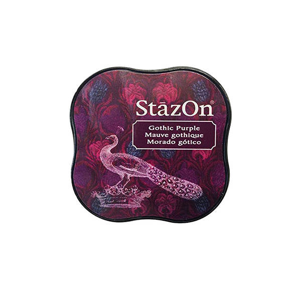 TSUKINEKO StazOn Gothic Purple Ink Pad
