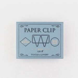 Tools to Liveby Gold Brass Paper Clips - Mogul