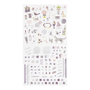 Midori Color Theme Stickers - Lavender 82596