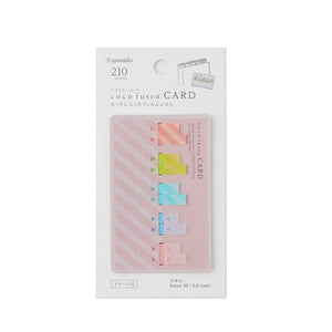 Kanmido Coco Fusen Card - Stripe CF5009