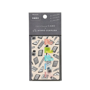 Kanmido Coco Fusen Card x Ayano Usamura - Stationery Drawer