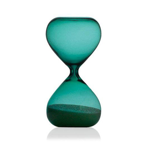 Hourglass Large 15min - Turquoise Blue