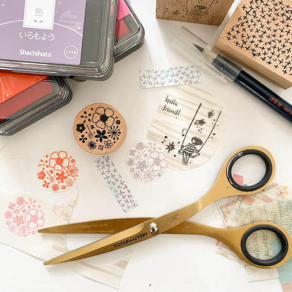 Washi Paper Sticker Sheets - White Blank - B5 Size